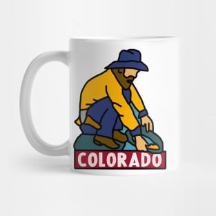 Colorado Gold Miner Decal Mug